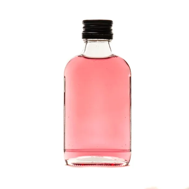 Piersiówka szklana 90 ml butelka na nalewki mini wesele prezent gitf