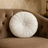 poduszka-40-cm-soft-biala-welurowa-okragla-dlugosc-poduszki-40-cm
