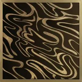obraz-alisma-53x53-brazowy-zloty
