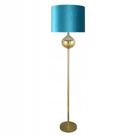 lampa-podlogowa-lotos-43x157-turkusowa-zlota