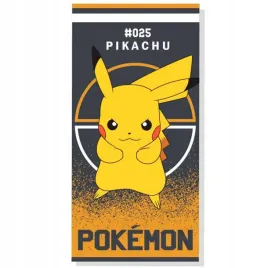 recznik-plazowy-70x140-pokemon-zolty-szary-bawelniany-320g-m2