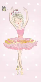 recznik-plazowy-70x140-ballerina-rozowy-bawelniany-dzieciecy
