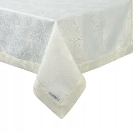 obrus-145x400-lilian-kremowy-zloty-kwiaty-zdobiony-kryza-oraz-zlota-nicia
