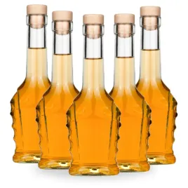 butelka-szklana-na-nalewki-likiery-syropy-bukareszt-250-ml-zestaw-5-szt