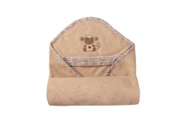 okrycie-kapielowe-niemowlece-100x100-bamboo-16-bezowy-recznik-z-kapturkiem