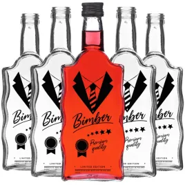 butelka-szklana-na-bimber-wesele-dzentelmen-z-nadrukiem-slub-500ml-zakretka