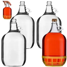 gasior-5-l-balon-dama-butelka-baniak-na-wino-nalewki-koszyki-zestaw-4-szt