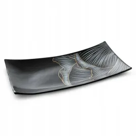 patera-ceramiczna-41x21x9-czarna-popielata-peonie