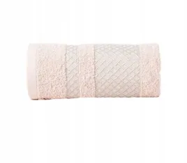 recznik-50x90cm-pudrowy-ze-srebrna-bordiura