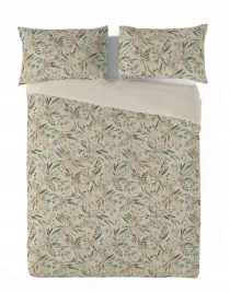 posciel-lniana-220x200-linen-06-liscie-bezowa-kolorowa-w-pudelku-matex