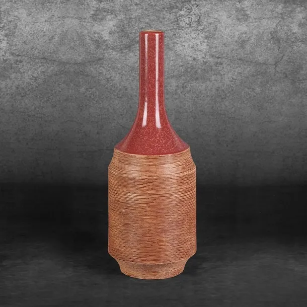 wazon-16x48-elda-czerwony-srednica-16-cm