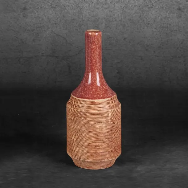 wazon-12x29-elda-czerwony-srednica-12-cm
