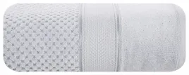 recznik-jessi-70x140-srebrny-frotte-500g-m2-z-faktura-wytlaczanej-krateczki