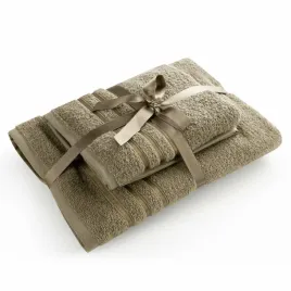 komplet-recznikow-2-szt-loca-brazowy-upominkowy-frotte-480g-m2
