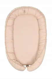 gniazdko-niemowlece-prestige-linen-55x80-brzoskwiniowy-materacyk-pozycjonuj