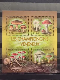 znaczki-flora-grzyby-burundi-czysty-zn21