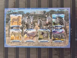 znaczki-fauna-ssaki-zebry-burkina-faso-kasowany-p18
