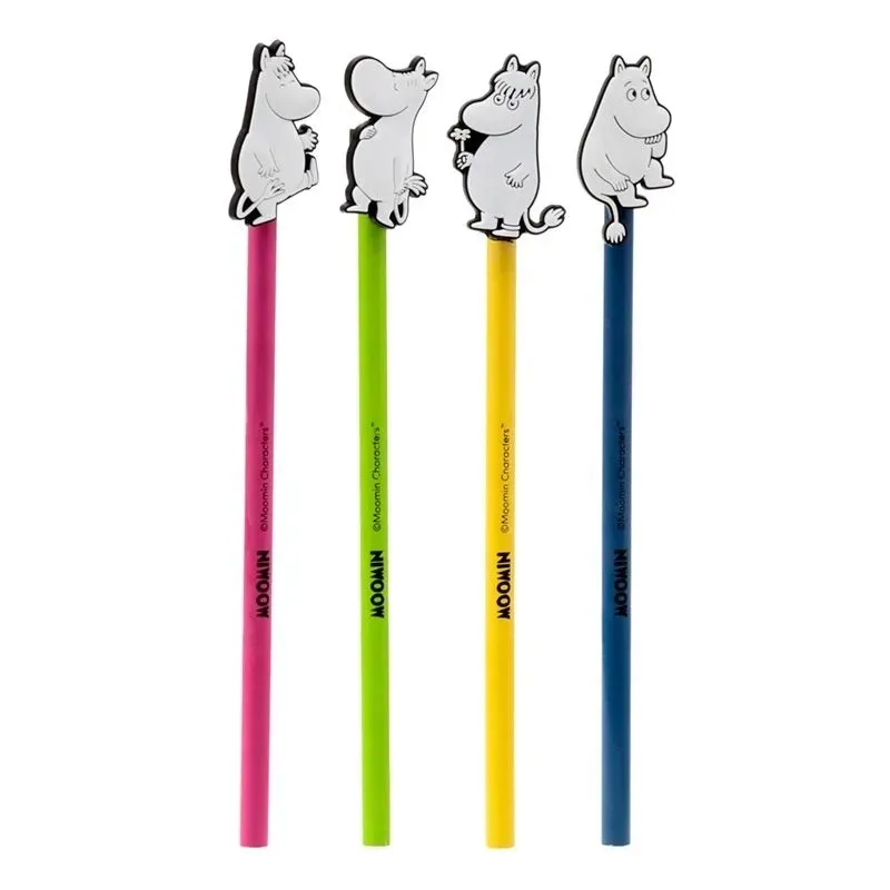 komplet-4-olowkow-moomin-muminki-stan-nowy