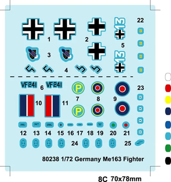 messerschmitt-me163-fighter-comet-1-72-skala-skala-1-72
