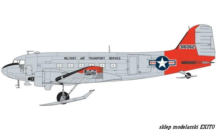 airfix-08014-douglas-c-47a-d-skytrain-1-72-okres-ii-wojna-swiatowa