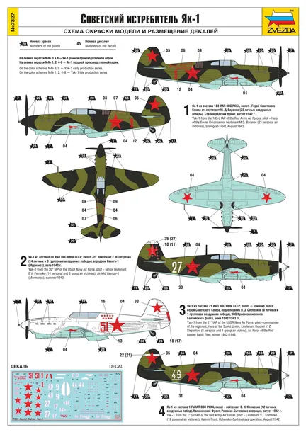 1-72-yak-1-soviet-fighter-marka-zvezda-stan-opakowania-oryginalne