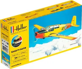 heller-56287-starter-set-saab-safir-91-1-72