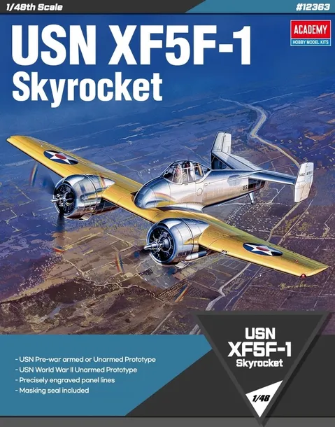 academy-12363-usn-xff-1-skyrocket-1-48-stan-nowy