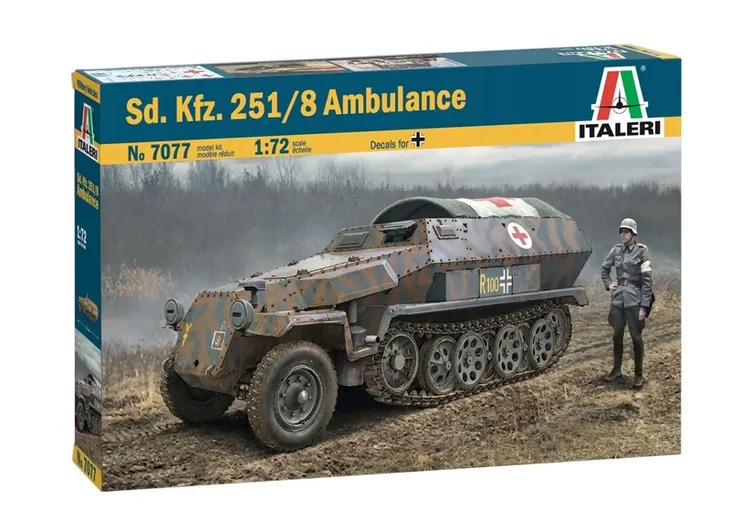 1-72-sd-kfz-251-8-ambulance-marka-italeri-okres-ii-wojna-swiatowa