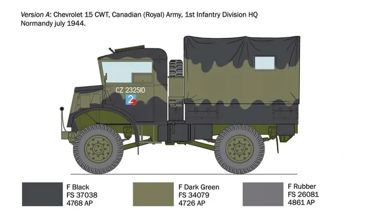 1-35-chevrolet-15cwt-lorry-d-day-1944-marka-italeri-stan-nowy