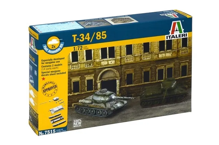 1-72-t-34-85-russian-tank-2-modele-stan-opakowania-oryginalne