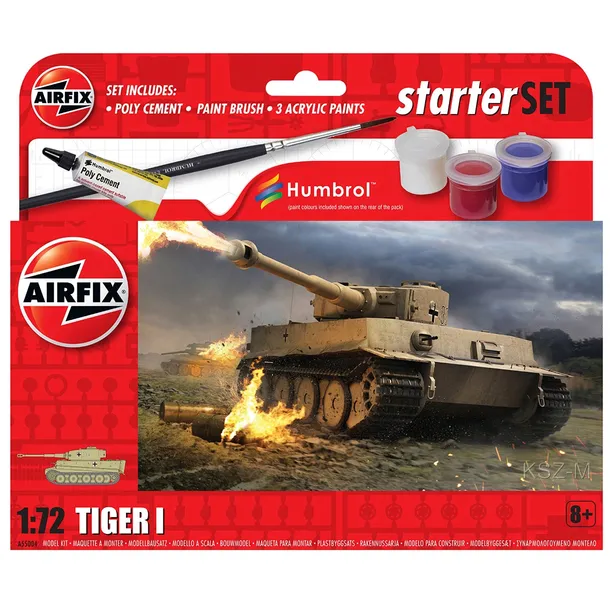 airfix-55004-small-set-tiger-i-1-72-okres-ii-wojna-swiatowa