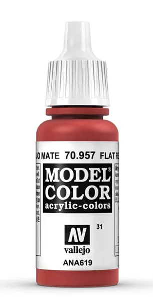 vallejo-70957-model-color-18ml-flat-red-pojemnosc-17-ml