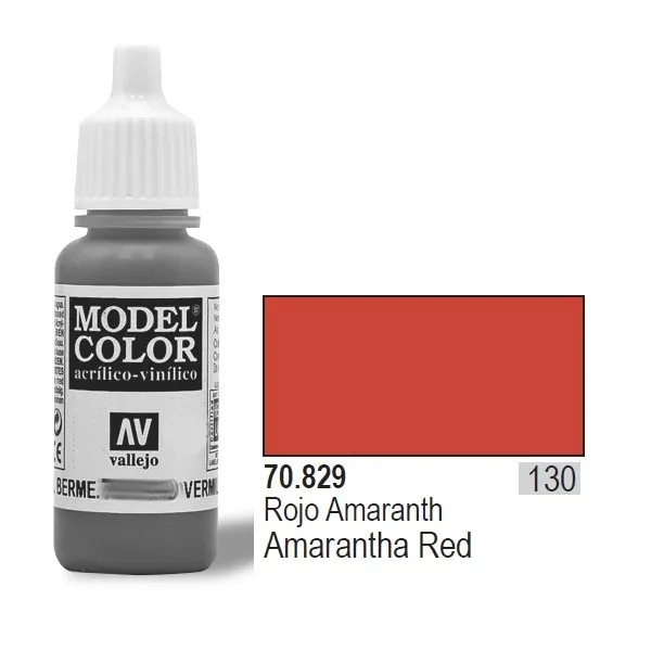vallejo-70829-model-color-18ml-amaranth-red-wykonczenie-matowe