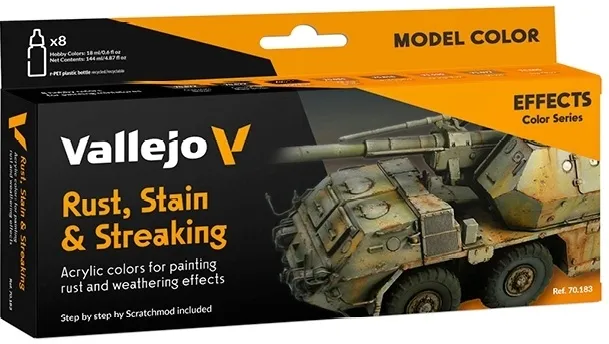 vallejo-70183-zestaw-model-color-8-farb-rust-stain-and-streaking-stan-nowy