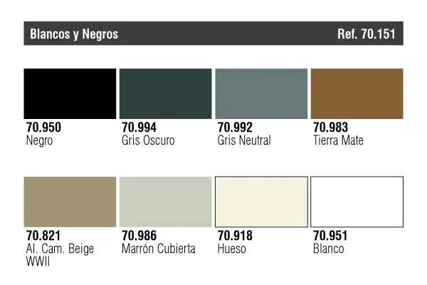 vallejo-70151-farby-model-color-black-white-wykonczenie-matowe
