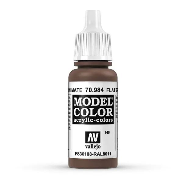 vallejo-70984-model-color-18ml-flat-brown-marka-vallejo