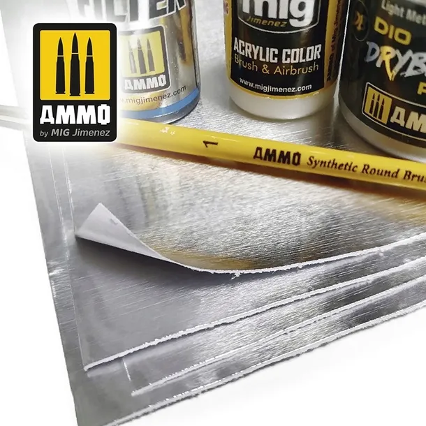 ammo-mig-8247-aluminium-sheets-280x195-mm-szerokosc-produktu-19-cm
