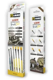 ammo-mig-7612-zestaw-pedzli-extreme-weathering-diorama-brush-set