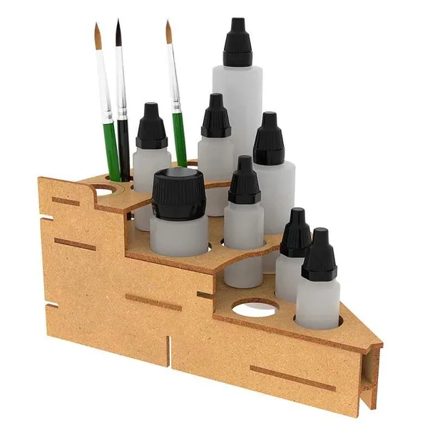 mdf-paint-organizer-wedge-organizer-na-farby-stan-opakowania-oryginalne