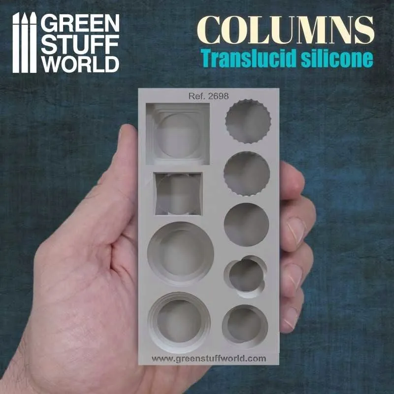 silicone-molds-columns-formy-silikonowe-stan-nowy