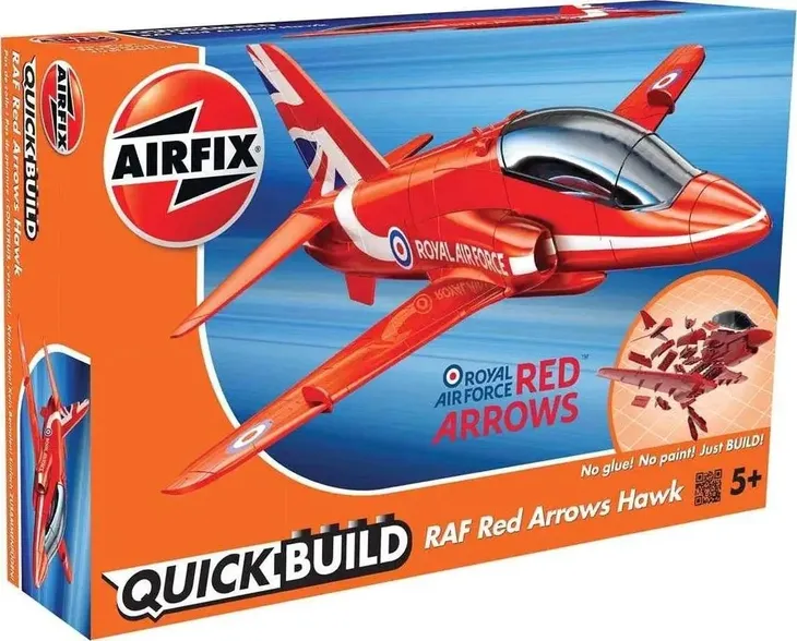 airfix-j6018-klocki-quickbuild-raf-red-arrow-hawk