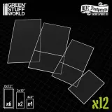 basic-glasspack-footprints-wh40k-compatible-znaczniki-budynkow-12-szt