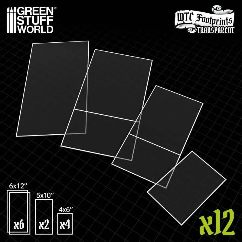 basic-glasspack-footprints-wh40k-compatible-znaczniki-budynkow-12-szt