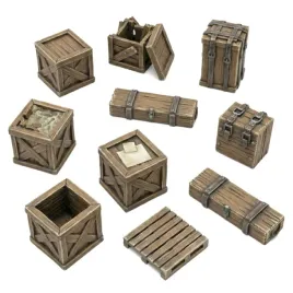 3d-printed-set-wooden-crates-1-48-drewniane-skrzynki-14-szt