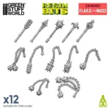 3d-printed-set-flails-and-maces-12-szt