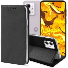 etui-z-klapka-do-motorola-moto-g14-czarne-zamykane-magnetyczne-kabura-flip