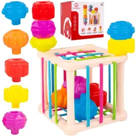 kostka-sensoryczna-edukacyjna-sorter-elastyczny-ksztalty-grzechotki