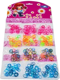 gumki-recepturki-warkoczyki-kolorowe-600szt