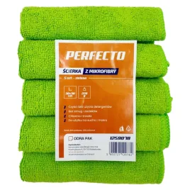 scierka-z-mikrofibry-30x30cm-perfecto-5szt-zielona