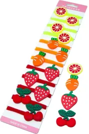 gumki-frotka-do-wlosow-truskawka-marchew-12szt